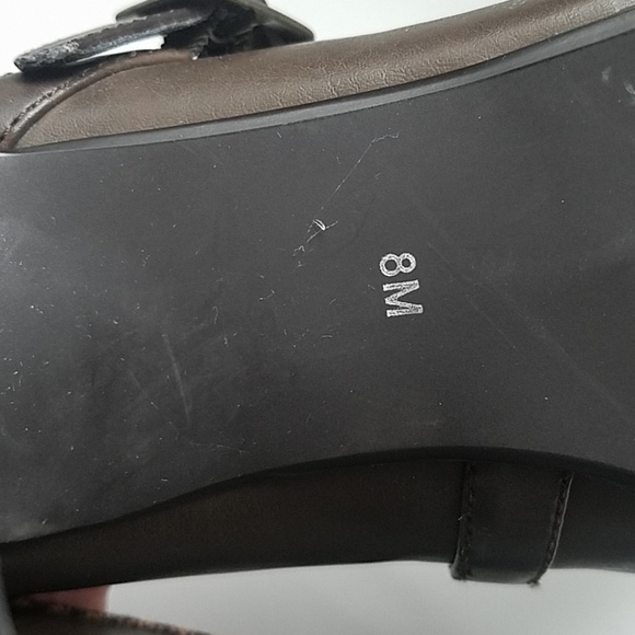 Retro Style Peep-toe Mary Jane Heels with Buckle - Picture 8 of 8